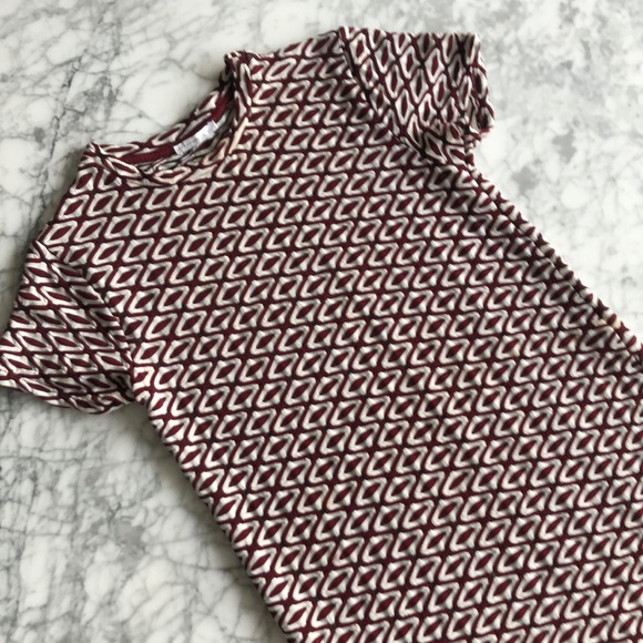 Zara Textured Geometric Dress - Picture 2 of 6